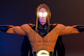 model a character for your project