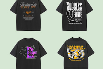 create streetwear design dope and modern for your clothing