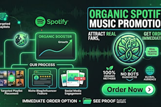 create email marketing campaign to promote spotify album promotion