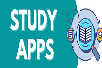 do expert mobile app development in flutter and flutterflow, study apps