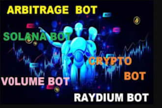 build cruixie custom volume trading bot for pumps on raydium and defi platforms