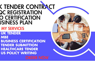 bid nhs care tender, uk ltd, lso certificate, business registration, uk tender