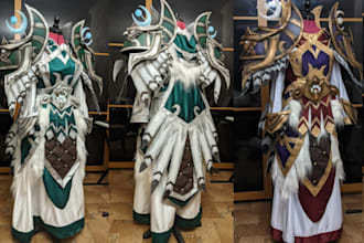 design costume cosplay anime prop custom game cosplay wig accessories prop