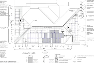 do solar permit design, proposals and pe engineering stamps