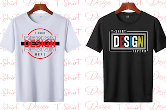 design high quality minimalist t shirt graphics for your brand
