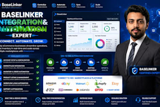 setup baselinker for multichannel order management inventory sync