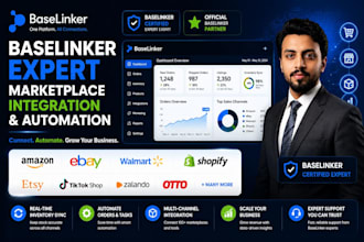 setup baselinker for multichannel order management inventory sync