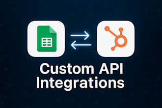 build custom API integrations to automate your workflows