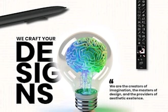do a professional hot 3d graphics designs