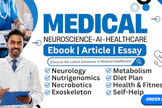 ghostwrite medical ebook, healthcare, ebook writer, medical ebook ghostwriter