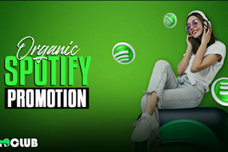 do spotify promotion add music to spotify playlist for streamers, listeners