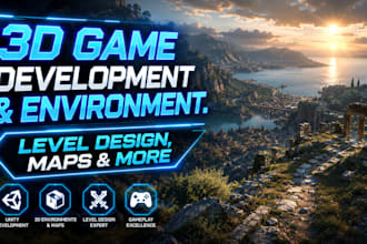 build unity game, unity game environment, unity game design, unity 2d, unity 3d