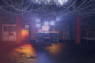 create high quality 3d environments