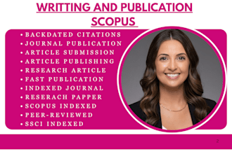 write format publish article on scopus indexed journal ssci sci q2 journal isi