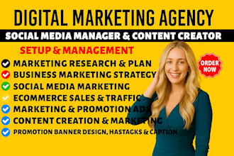 be your digital marketing specialist for google ads social media and SEO expert