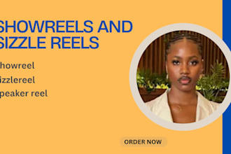 create captivating speaker reel or speaker highlight reel, showreel, sizzle reel