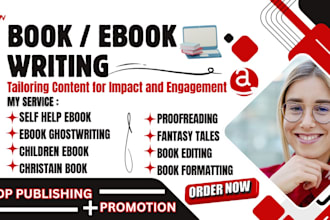 ghostwrite self help ebook, romance ebook, fiction ebook ghostwriter, christian