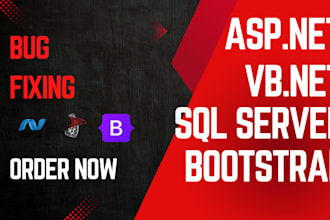fix asp net web application bugs and errors fast