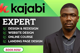 kajabi website design, kajabi landing page, kajabi expert, kajabi online course