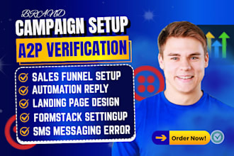 a2p 10dlc registration gohighlevel automation campaign and twilio integration