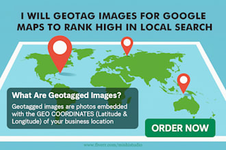 geotag 20 images for google maps to rank better