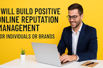 build positive online reputation management for business and personal branding