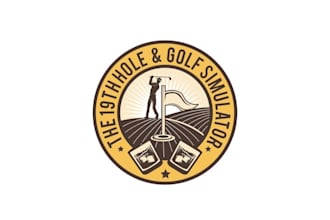 design awesome sports golf brand logo