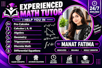 help you in math calculus algebra statistics and trigonometry