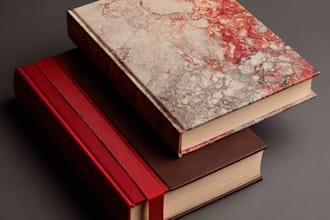 do professional book cover design or kindle cover design