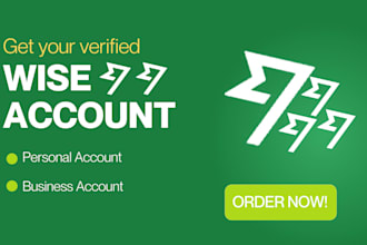 create personal wise account within 24 hours with your name