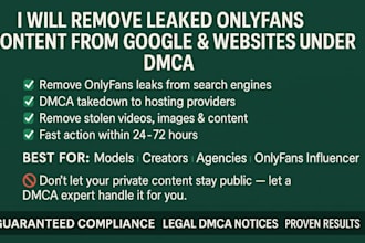 remove your leaked onlyfans content under dmca