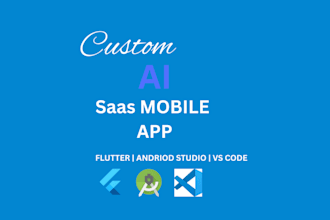 custom ai app development for andriod and ios using flutter with chatbot