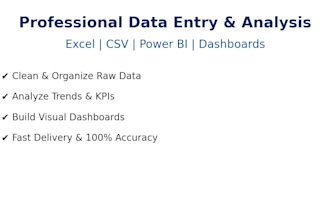 clean excel spreadsheet organize data cleanup dashboard