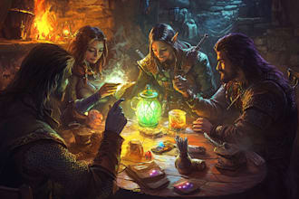 create a consistent character for your game or dnd party