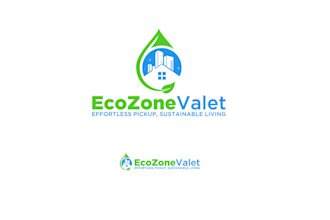 design charming trash valet company logo