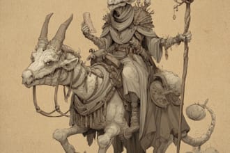draw fantasy or dnd creatures and monsters