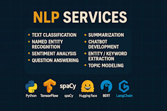 create nlp apps for sentiment analysis, summarization, and ner
