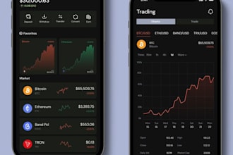 develop stock trading app, forex trading app, crypto trading app, trading app