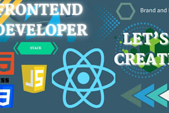 write script in html, css, javascript, react web  development
