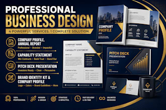 design a professional capability statement for your business