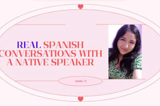 be your spanish conversation partner