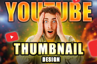 design amazing , miniature , best youtube thumbnail design