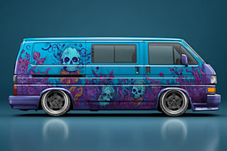 do professionally vehicle wrap design