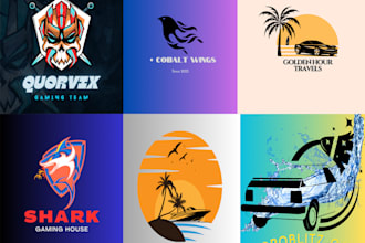 design a retro vintage logo for you in 24 hours