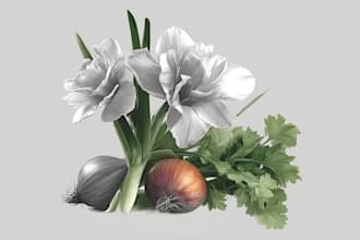 illustrate digitally realistic fruits or veggies