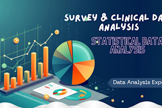 do survey, clinical, statistical data analysis in spss with apa report writing