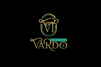 design high end luxury travel agency logo