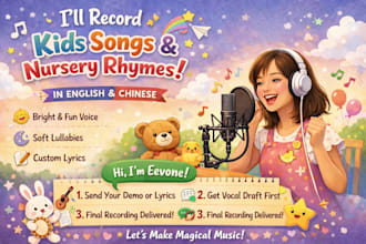 record kids song and nursery rhymes