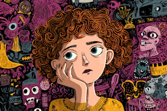 draw and doodle anything for you