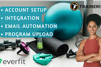 setup upload and transfer your program to trainerize, everfit fitness coaching